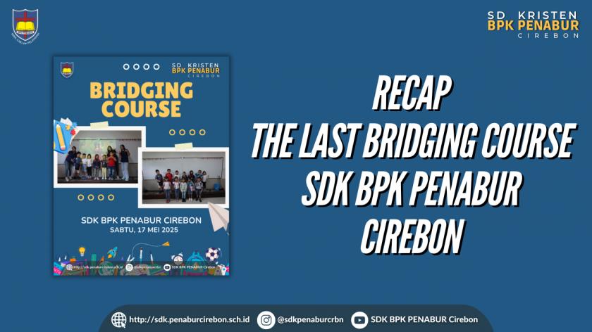 [RECAP] THE LAST BRIDGING COURSE 2025