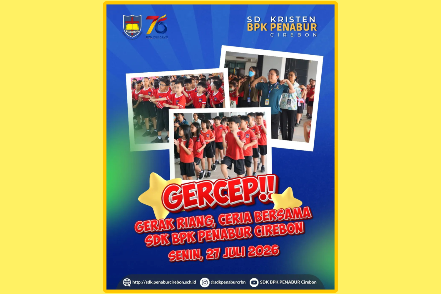 Awali Hari dengan Gerak Riang dan Ceria